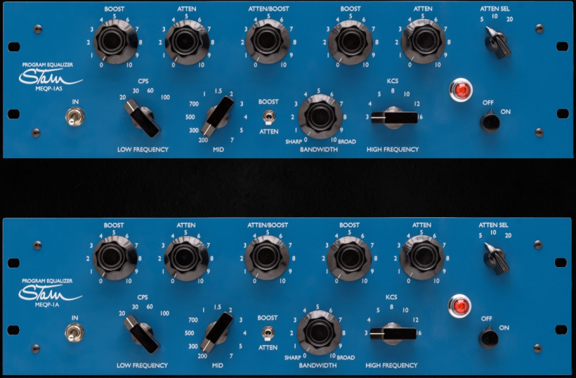 Stam Audio 推出復刻自 Pultec EQP-1A 的硬件均衡器 MEQP-1A 和 MEQP-1AS Stam Audio 推出復刻自 Pultec EQP-1A 的硬件均衡器 MEQP-1A 和 MEQP-1AS