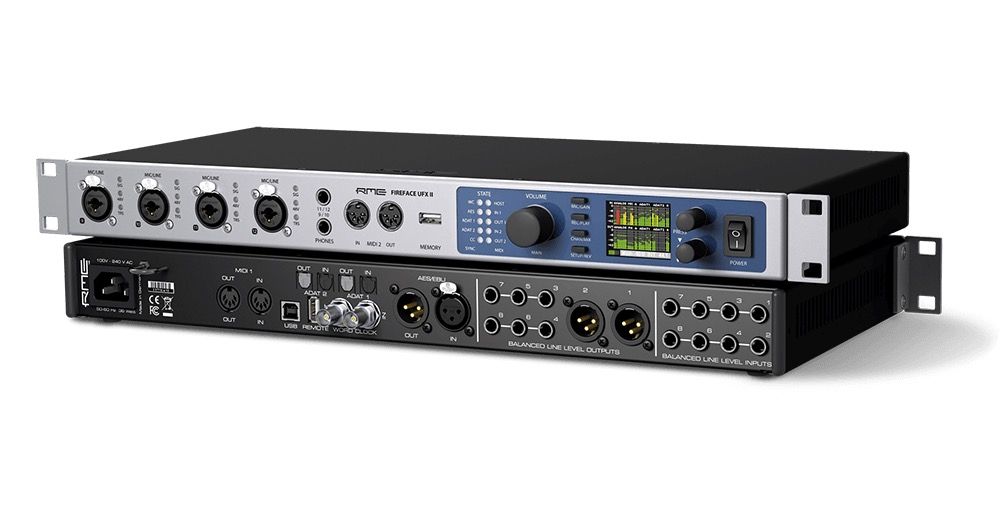 RME Fireface UFX II (2024) 音頻接口 RME Fireface UFX II (2024) 音頻接口