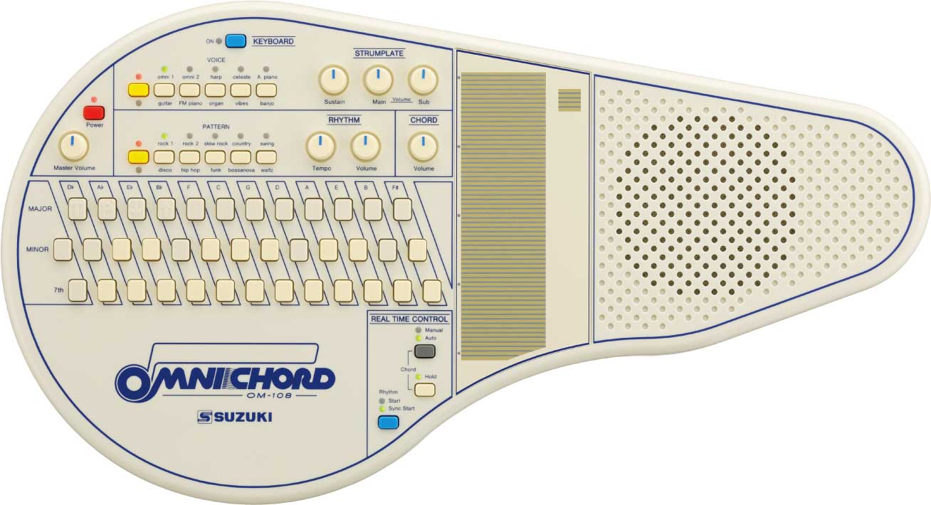 Suzuki Omnichord OM-108 合成器 Suzuki Omnichord OM-108 合成器