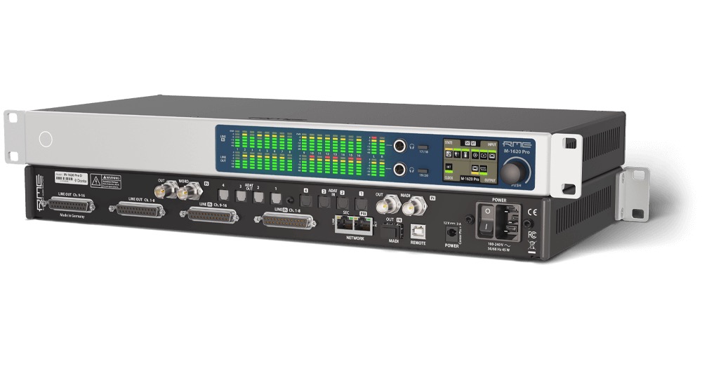 RME M-1620 Pro D 數(shù)模/模數(shù)轉(zhuǎn)換器 RME M-1620 Pro D 數(shù)模/模數(shù)轉(zhuǎn)換器