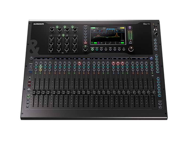 Allen & Heath Qu-6 / Qu-6D 數(shù)字調音臺