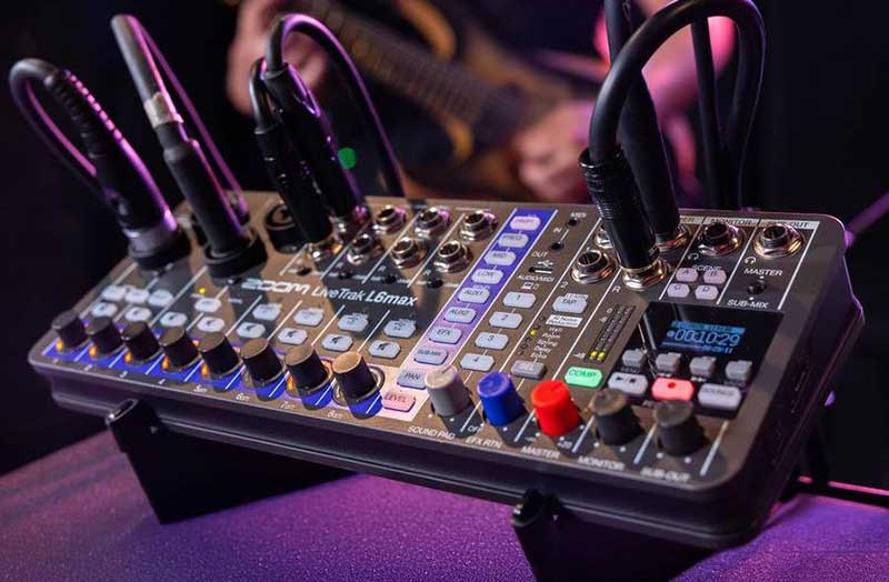 Zoom LiveTrak L6max 數字調音臺