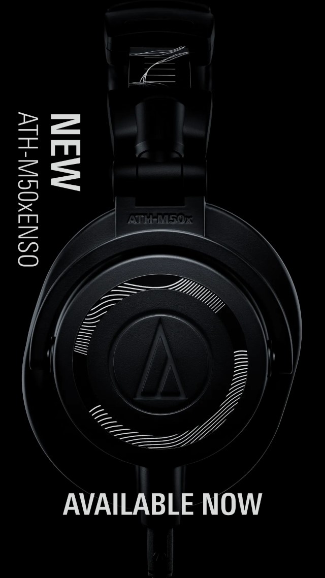 Audio-Technica ATH-M50xENSO 專業(yè)監(jiān)聽耳機