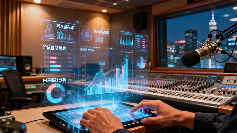 數(shù)據(jù)驅(qū)動決策：廣播聽眾畫像分析與精準內(nèi)容投放策略