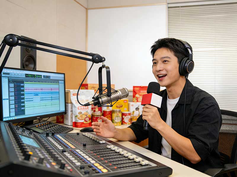 廣播電臺(tái)直播帶貨：新時(shí)代的“空中市場(chǎng)”，鄉(xiāng)村振興的“隱形翅膀”